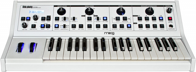 Синтезатор Moog Little Phatty Stage II Wht в магазине Music-Hummer
