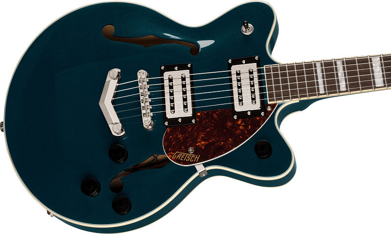Фото Гитара полуакустическая FENDER G2655 Streamliner Center Block Junior LRL Midnight Sapphire