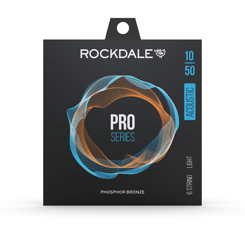 Фото Струны ROCKDALE PRO 10-50 Phosphor Bronze Light