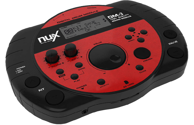 Фото Электронная ударная установка Nux Cherub DM-3