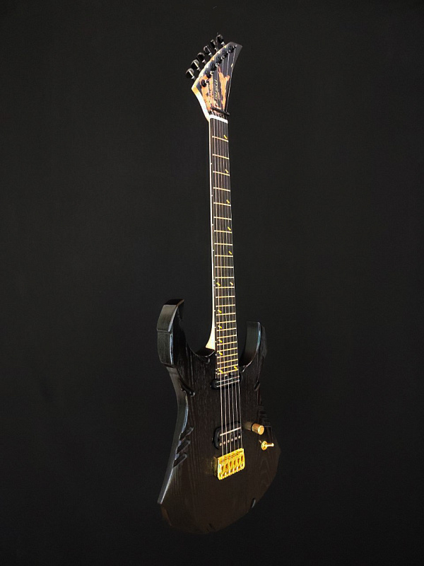 Фото Электрогитара RUSICH GUITARS Berserk (black) titanium edition