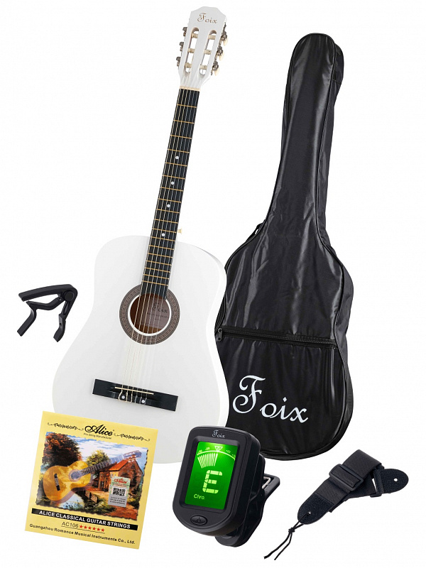 Классическая гитара Foix FCG-2038CAP-WH в магазине Music-Hummer
