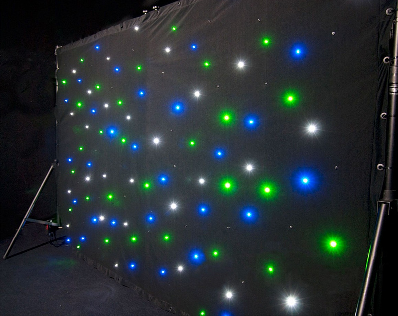 CHAUVET Sparklite LED Drape Светодиодное полотно в магазине Music-Hummer