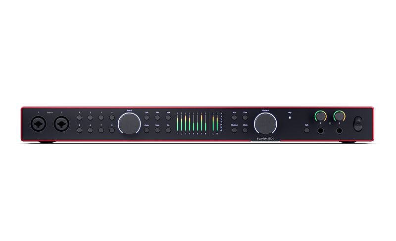Фото Аудиоинтерфейс Focusrite Scarlett 18i20 4th Gen