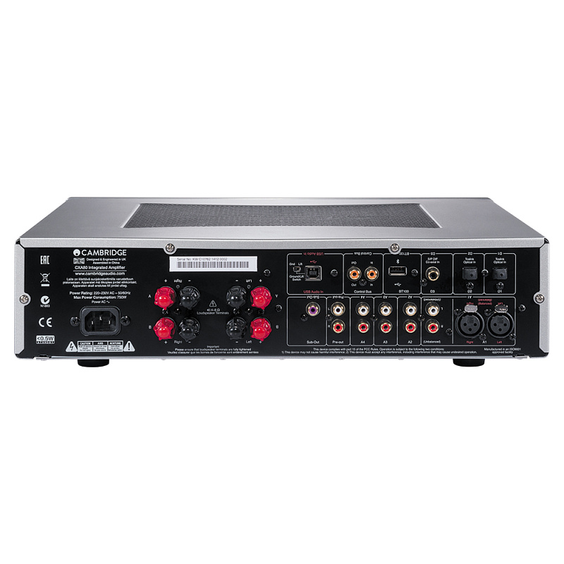 Фото Усилитель мощности Cambridge Аudio CXA 80 Silver