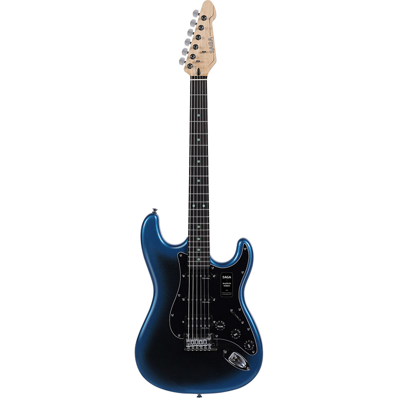 Фото Электрогитара SAGA DARK NIGHT BLUE
