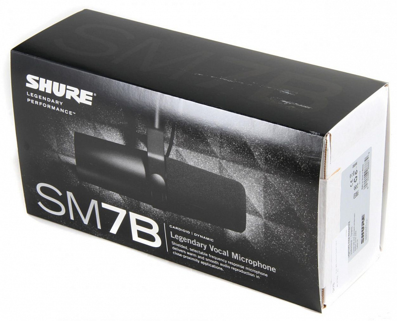 Микрофон динамический SHURE SM7B в магазине Music-Hummer