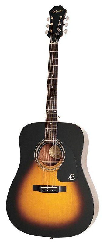 Акустическая гитара EPIPHONE DR-100 VINT. SUNBURST CH в магазине Music-Hummer