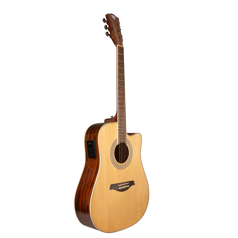 Фото Электроакустическая гитара. ROCKDALE Aurora D6-E Gloss C NAT