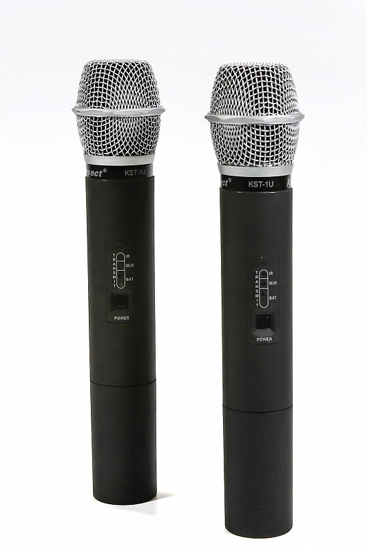 Радиосистема с двумя ручными микрофонами KARSECT KRU8/KST1U в магазине Music-Hummer