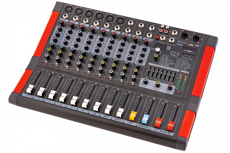 Фото Микшерный пульт ZTX audio Pro 6.3Fx