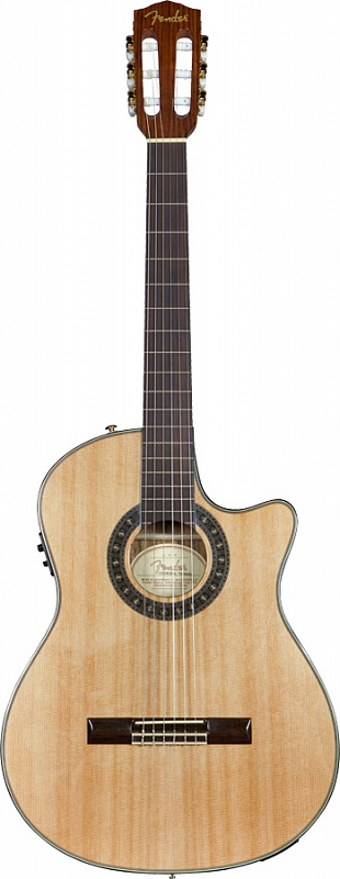 Акустическая гитара FENDER CN-240SCE THINLINE NATURAL в магазине Music-Hummer