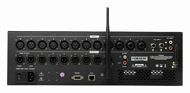 Фото Цифровой рэковый микшер Exell EDM12RACK