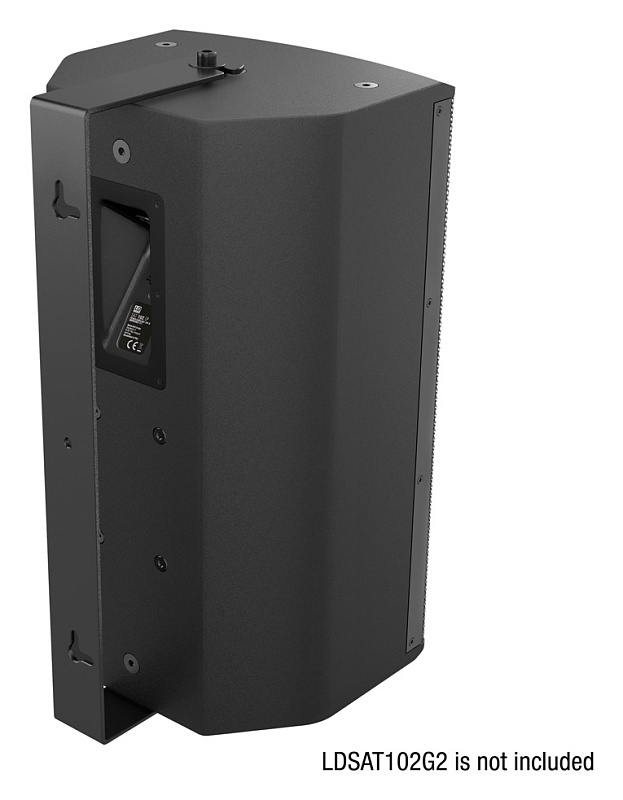 Фото Поворотный настенный кронштейн LD Systems SAT 102 G2 WMB, чёрный