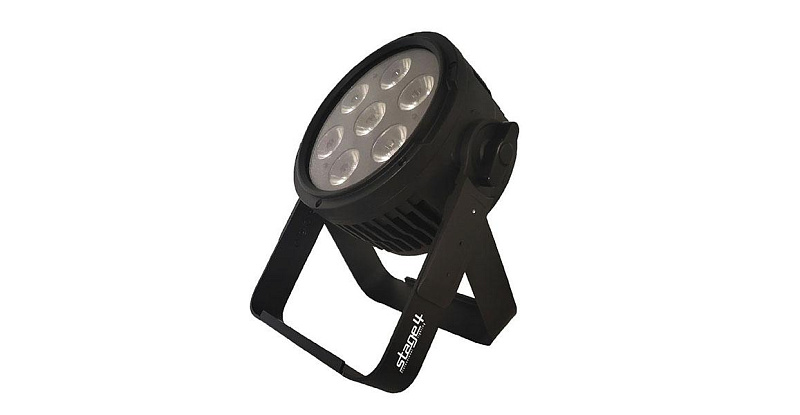 Фото Светодиодный всепогодный светильник сценических эффектов STAGE4 REPAR 7x10F IP (8)