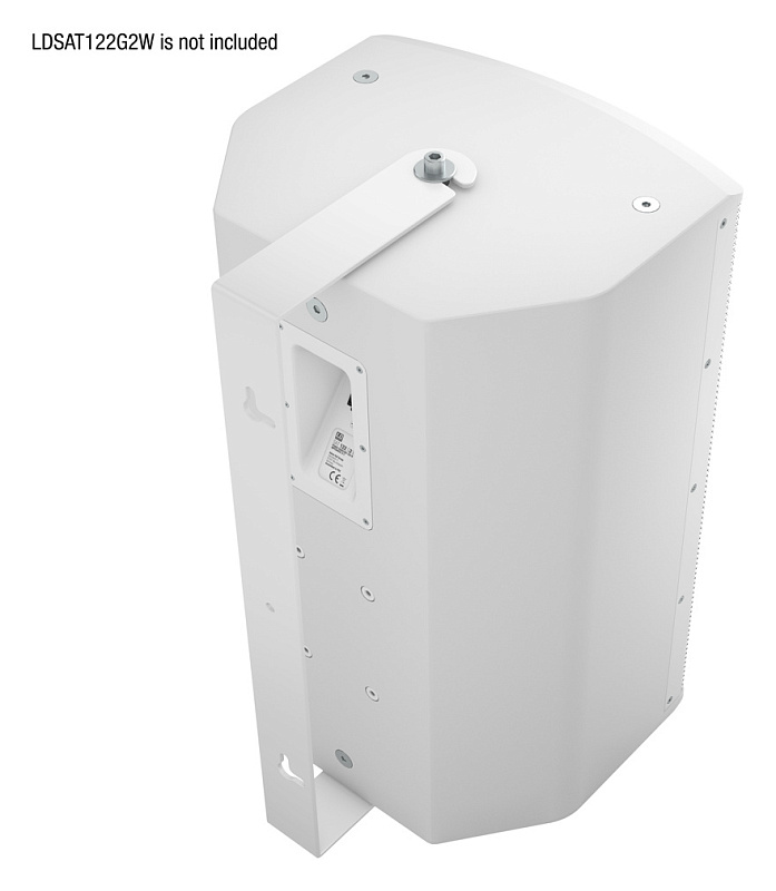 Фото Поворотный настенный кронштейн LD Systems SAT 122 G2 WMB W, белый
