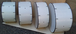 Барабан маршевый Мастерская Бехтеревых MBB-2414WH 24 х 14" 