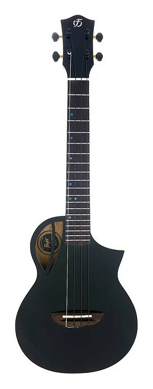 Фото Укулеле тенор FLIGHT AVIATOR Spruce Tenor BK CE, чёрный