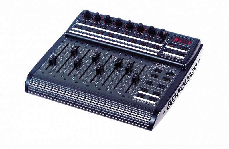 Behringer BCF2000 - USB/ MIDI-контроллер для работы с компьют. приложениями,фейдеры,24 энкодера в магазине Music-Hummer