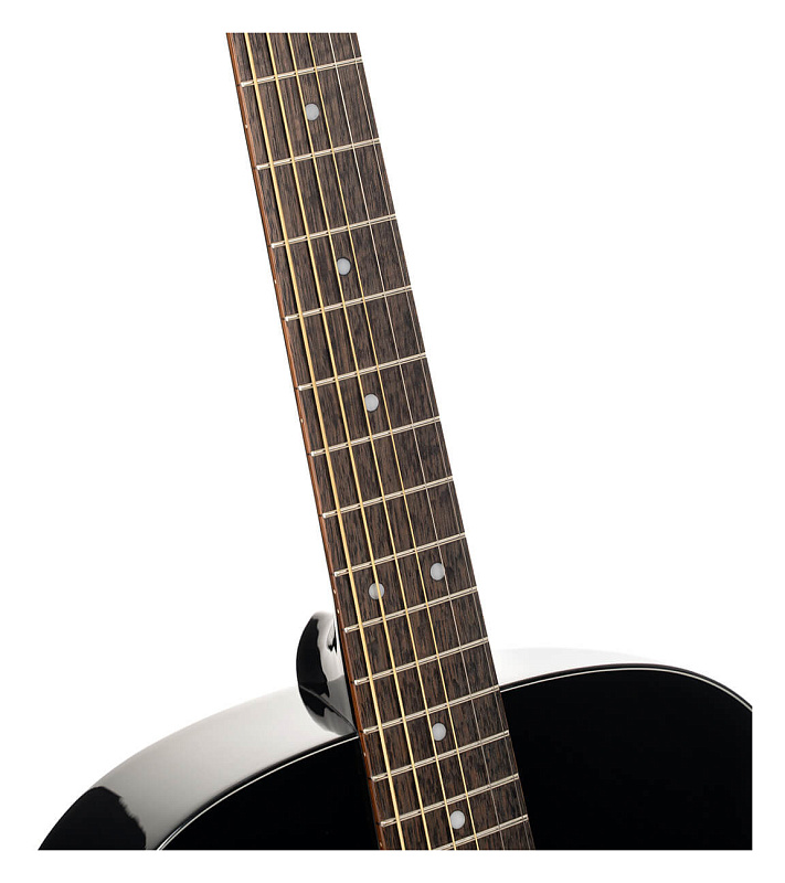 Фото Акустическая гитара Cort L60-BK Luce Series, чёрный