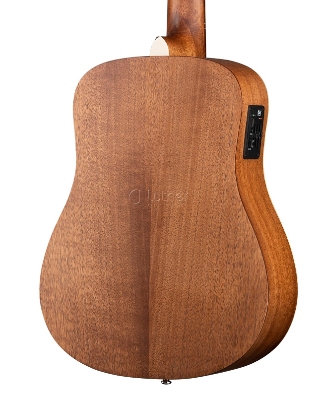 Фото Earth-Mini-E-ADK-WBAG-OP Электро-акустическая гитара 3/4, цвет натуральный, с чехлом, Cort