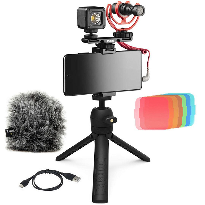 Фото Комплект RODE Vlogger Kit USB-C ORANGE
