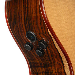 Электроакустическая гитара Cort Gold-A10-Cocobolo-WCASE-NAT Gold Series