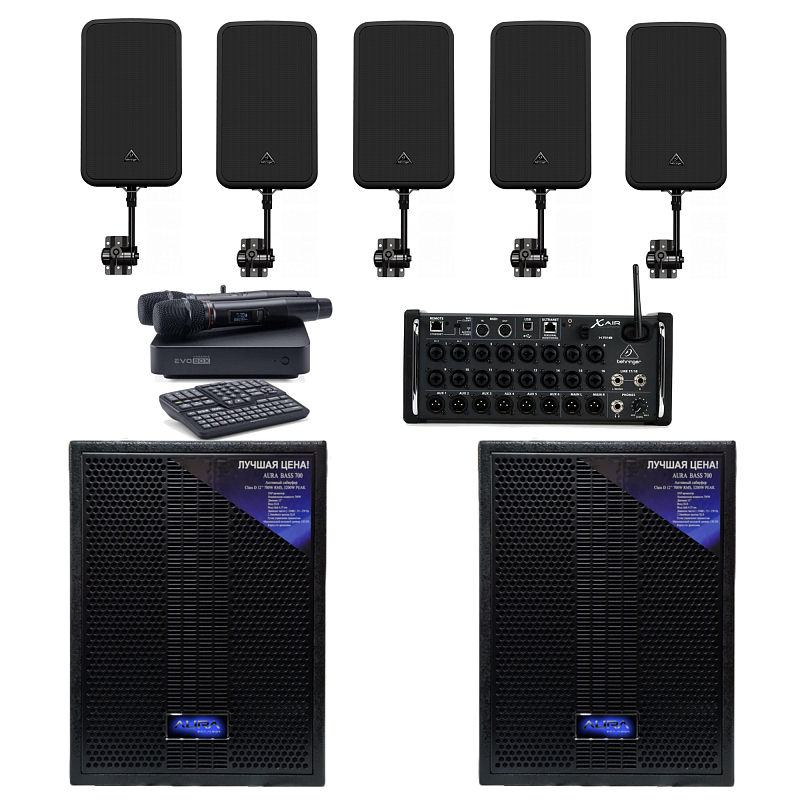Фото Комплект караоке MultiSound Compact 5.2 EVO PLUS