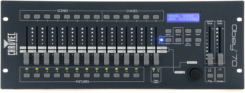 Фото CHAUVET Obey 70 Контроллер