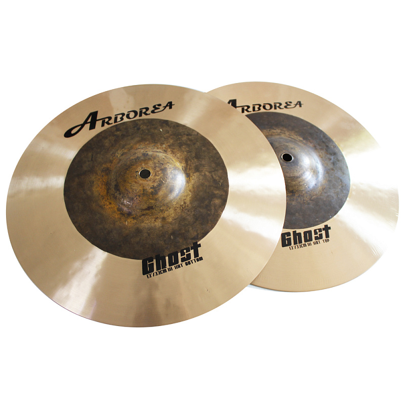 Фото Две тарелки 13" Arborea GH13HH Ghost Series Hi-Hat