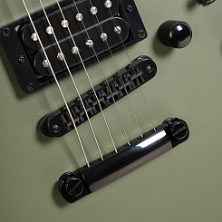 Электрогитара Cort MBM-2H-B-SOG META Series, оливковый