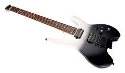 Безголовая электрогитара Mooer MHL50 Black White Gradient, чёрно-белый градиент