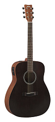 Электроакустическая гитара Yamaha FX400 SMOKY BLACK, чёрный матовый