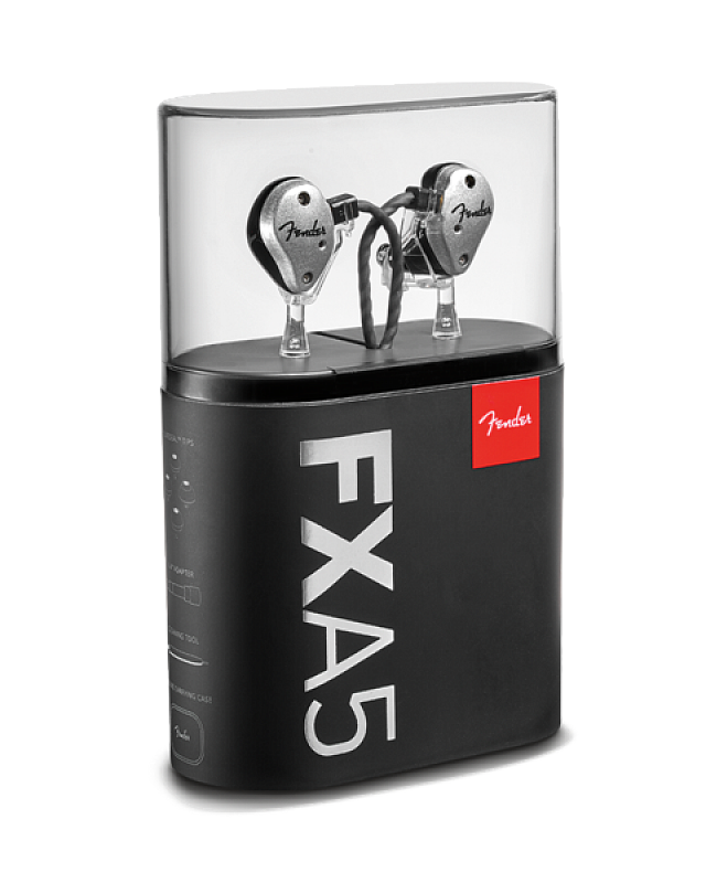 Фото FENDER FXA5 Pro In-Ear Monitors, Metallic Black