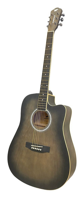 Фото Акустическая гитара Nordfolk NF-414 TBS, черный берст