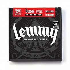 Dunlop LKS50105  струны для бас-гитары Lemmy Kilmister 50-105