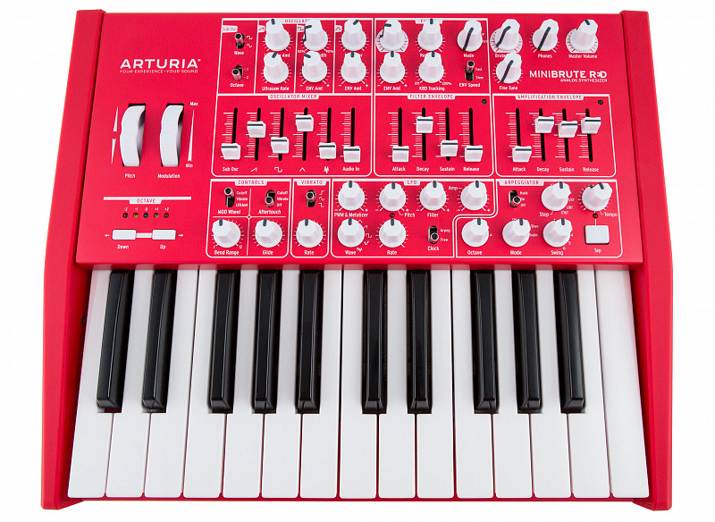 Arturia MiniBrute Red Аналоговый синтезатор в магазине Music-Hummer