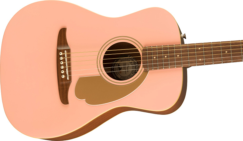 Фото Электроакустическая гитара FENDER Malibu Player Shell Pink