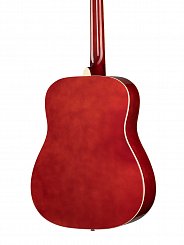 Акустическая гитара, красный санберст, Caraya F630-RDS