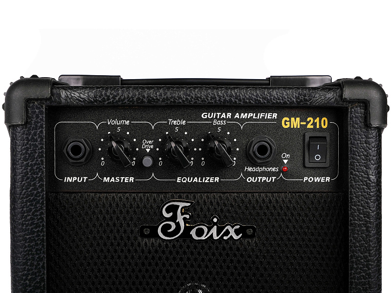 Фото Гитарный комбоусилитель Foix GM210-BLACK, 10Вт