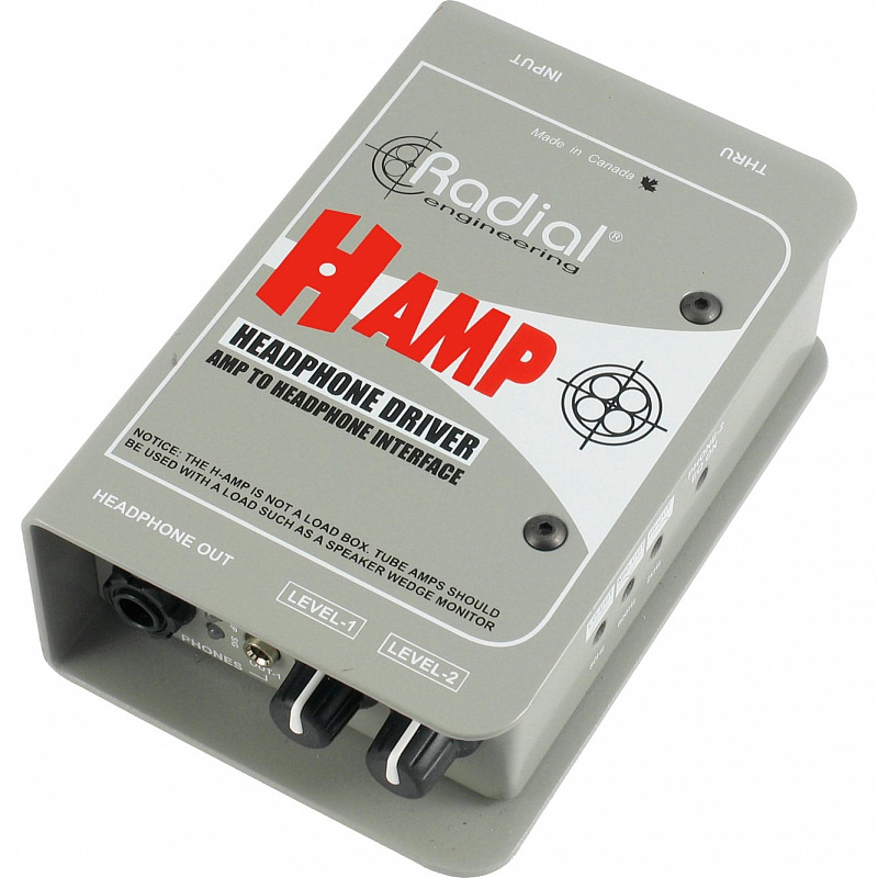 Radial H-Amp  Распределитель сигнала для наушников в магазине Music-Hummer