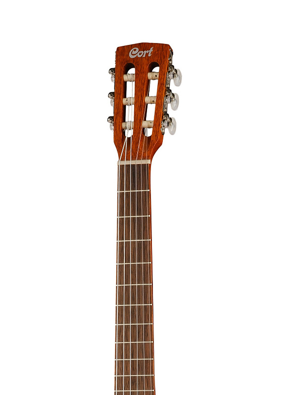 CEC1-OP Classic Series Электро-акустическая классическая гитара, с вырезом, цвет натуральный, Cort в магазине Music-Hummer