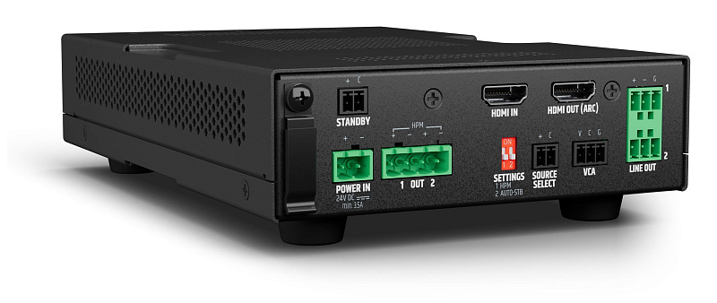 Фото Инсталляционный мини-усилитель с HDMI-де-эмбеддером LD Systems AMP 205 AV