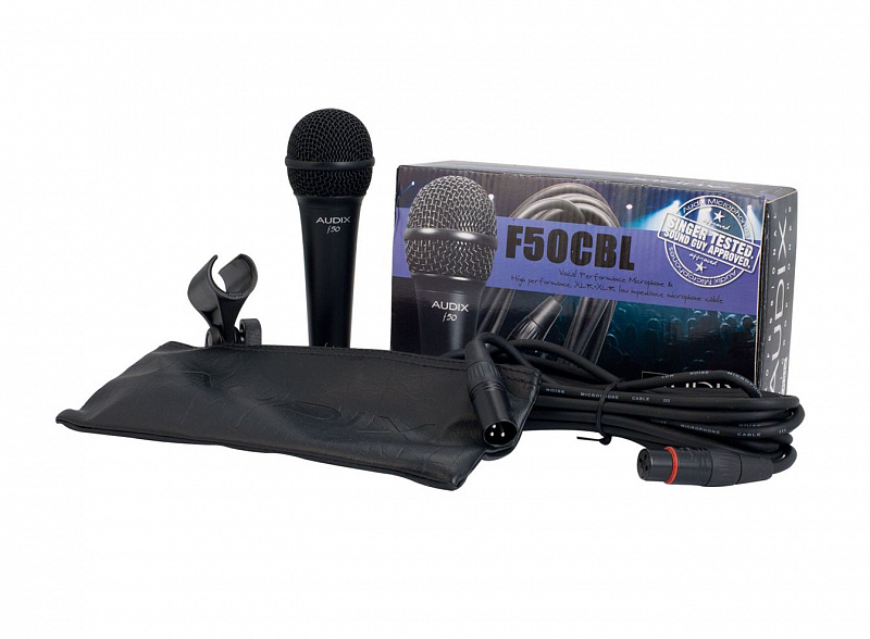 Вокальный динамический микрофон AUDIX F50CBL в магазине Music-Hummer