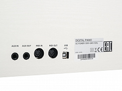 Цифровое пианино Medeli DP370-PVC-WH, белое, сатин