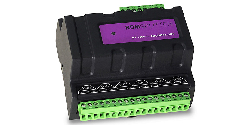 Фото Сплиттер-усилитель VISUAL PRODUCTIONS RdmSplitter (TERMINAL)