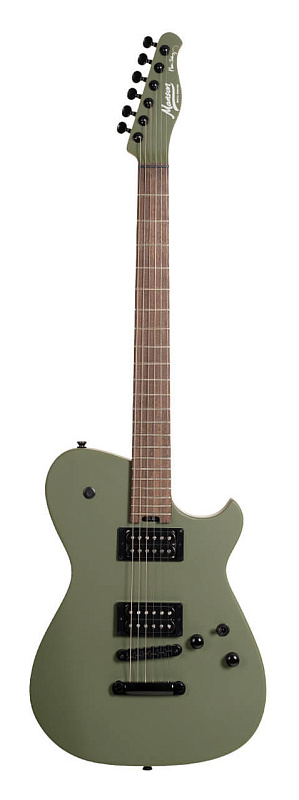 Фото Электрогитара Cort MBM-2H-B-SOG META Series, оливковый