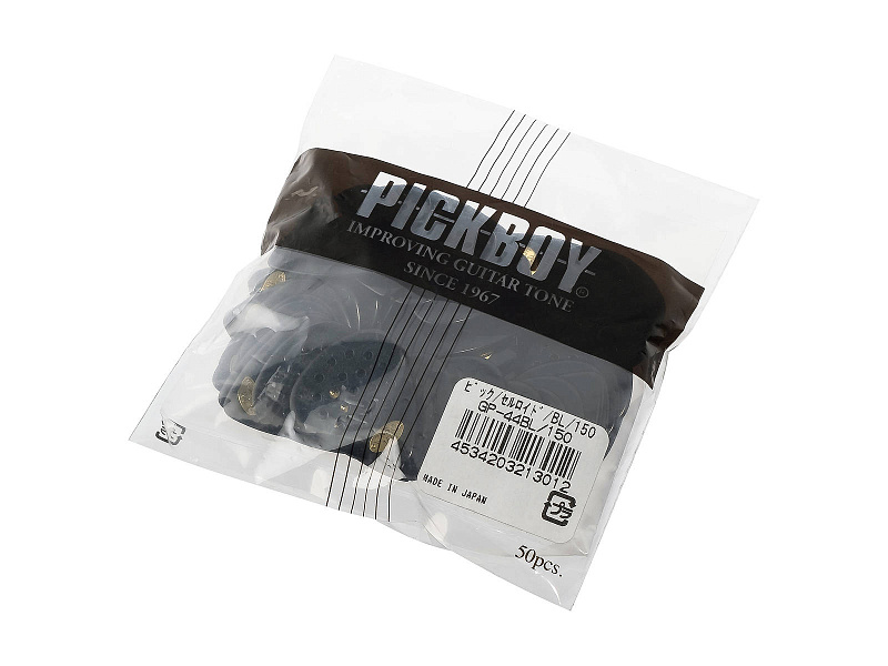 Фото Медиаторы Pickboy GP-44BL/150 Celluloid Pos-A-Grip