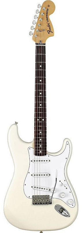 Фото Электрогитара FENDER CLASSIC 70’S STRATOCASTER RW OLYMPIC WHITE