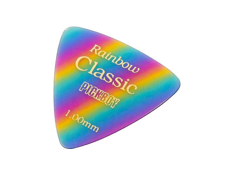 Медиаторы Pickboy GP-17RA/100 Celluloid Vintage Classic Rainbow в магазине Music-Hummer